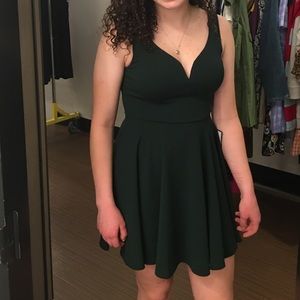 Green dress